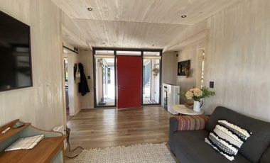 Linda casa en refugio cordillerano