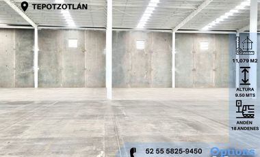 Tepotzotlán, industrial warehouse for rent