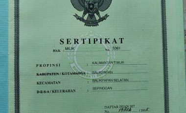 Dijual Ruko Plus Gudang di Kota Balikpapan