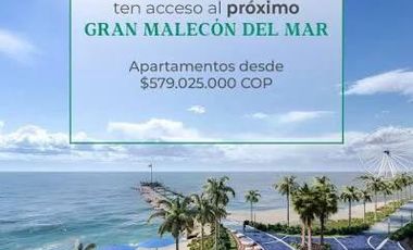 apartamento en venta en cielo mar. Cod V5266