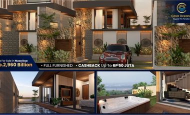 VILLA VIEW PALING CANTIK DI BUKIT JIMBARAN FULL FURNISH