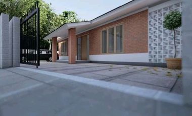 JUAL MURAH RUMAH KONSEP VILLA DI perbatasan yogya & klaten