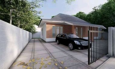 JUAL MURAH RUMAH KONSEP VILLA DI perbatasan yogya & klaten