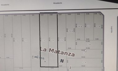 Lote en Venta Ramos Mejia / La Matanza (A108 7423)