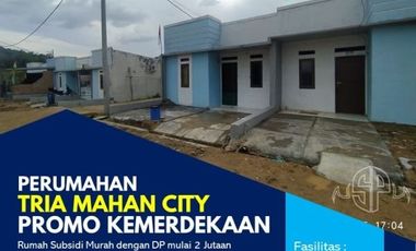Rumah Murah Subsidi Pemerintah Dekat Sukarame Bandar Lampung
