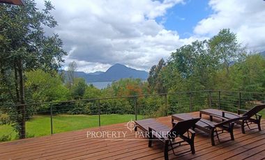 Espectacular casa en el lago Calafquen