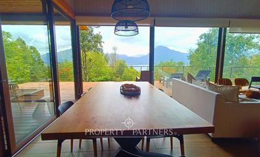 Espectacular casa en el lago Calafquen