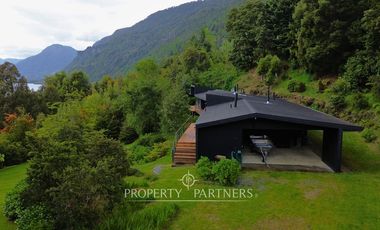 Espectacular casa en el lago Calafquen