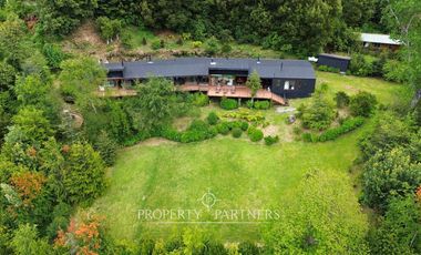 Espectacular casa en el lago Calafquen