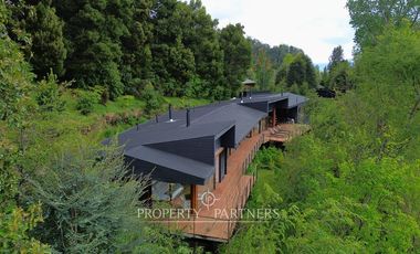 Espectacular casa en el lago Calafquen