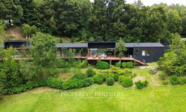 Espectacular casa en el lago Calafquen