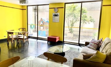 Departamento en Venta en Amoblado / Gorbea / Metro Unión Latino Americana