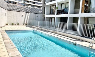 Departamento en Venta en Amoblado / Gorbea / Metro Unión Latino Americana