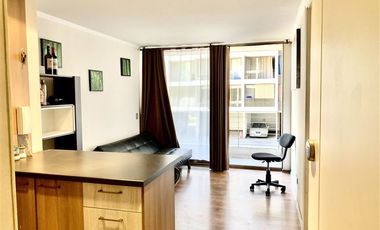 Departamento en Venta en Amoblado / Gorbea / Metro Unión Latino Americana