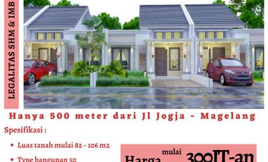 Rumah Lokasi Strategis Minimalis 5 menit ke Puskesmas