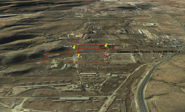 VENTA TERRENOS EN VALLE DE LAS PALMAS -  TIJUANA-TECATE