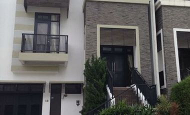 For Rent Modern Minimalist Clusters House at Lebak Bulus