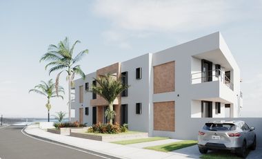 KOI Duplex: BRAND New Construction — Panoramic Ocean Views — Unit D6: Se Vende Dúplex Cerca del Mar en Ciudad del Mar - Manta
