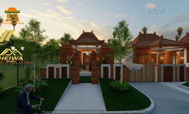 Rumah Limasan Joglo Dengan Konsep Etnik Jawa 895 Juta Di Prambanan