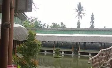Resto dan pemancingan dengan view sawah di dekat Wisata Candi Borobudur Magelang