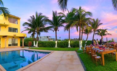 CASA EN RENTA POR DÍA EN BARRA VIEJA SOBRE PLAYA, ACAPULCO EN LO MEJOR DE AC