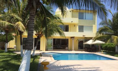 CASA EN RENTA POR DÍA EN BARRA VIEJA SOBRE PLAYA, ACAPULCO EN LO MEJOR DE AC