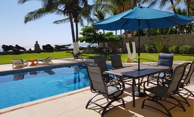 CASA EN RENTA POR DÍA EN BARRA VIEJA SOBRE PLAYA, ACAPULCO EN LO MEJOR DE AC
