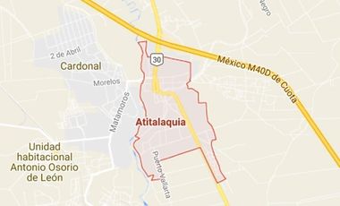 Terreno industrial en venta en Atitalaquia, Estado de Hidalgo