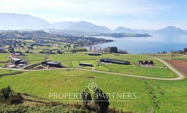 Parcela en loteo con acceso al lago Ranco
