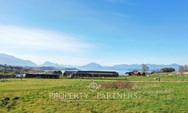 Parcela en loteo con acceso al lago Ranco