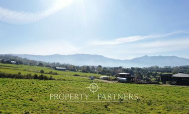 Parcela en loteo con acceso al lago Ranco