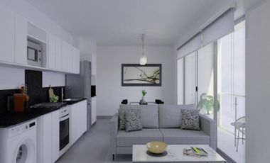 venta  departamento   2 ambientes   49.5 m2    caseros