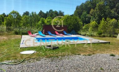 Parcela con dos casas, excelente ubicación a metros del Rio Tolten