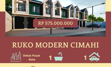 575 JUTA !!! RUKO CIAWITALI CIMAHI STRATEGIS NYAMAN AMAN MENYENANGKAN