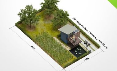 Jual Rumah Kebun Minimalis Harga Minimalis di Gowa Sulawesi Selatan