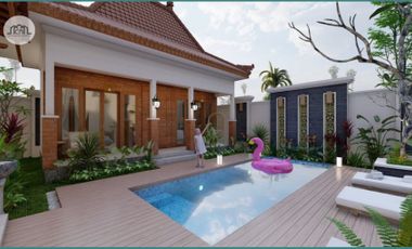 Villa Luas Klasik Modern di Prambanan Nyaman Nunsa Asri