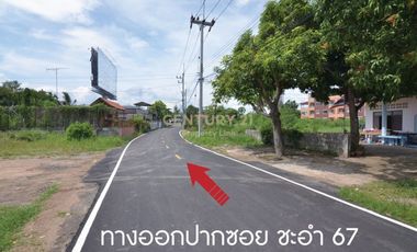 Land for Sale! &ldquo;Huahin&rdquo; prime location at Soi Cha-am 67 only 200 m. from the beach/04-LA-62058