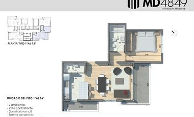 Departamento en venta en Berazategui Este