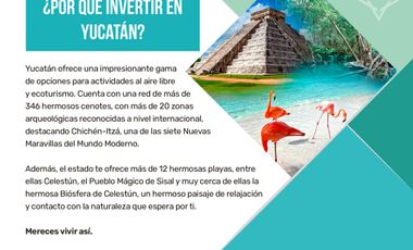 Lotes de Terreno / Kinchil, Celestún - Yucatán