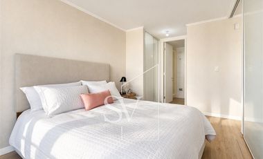 Departamento nuevo, arriendo de 1 dormitorio, Ñuñoa, Metro