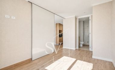 Departamento nuevo, arriendo de 1 dormitorio, Ñuñoa, Metro