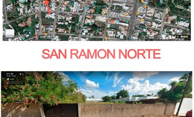 Terreno residencial en venta en San Ramon Norte