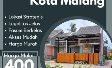 Rumah murah strategis dekat Kampus Terbuka Kota Malang