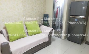 Disewakan Apartemen 2BR Bassura City Tw D lt 31 BJ FURNISH