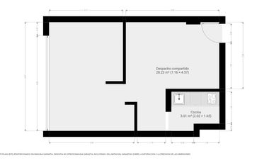 oficina en arriendo/venta en portales del norte. Cod A16761411