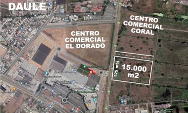 VA A SAMBORONDON frente al CC El Dorado vendo terreno 15.000m2