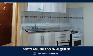 ALQUILER de DEPTO AMUEBLADO