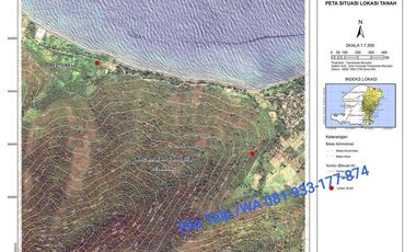 Dijual Murah Tanah Kebun 600 ha Lombok Timur NTB