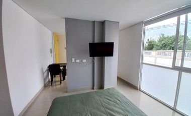 apartaestudio en arriendo en edificio la obra piso 4. Cod A12515