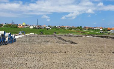TERBATAS, TANAH KAVLING DI LOKASI TERBAIK CANGGU, VIEW SAWAH, DEKAT AREA BISNIS